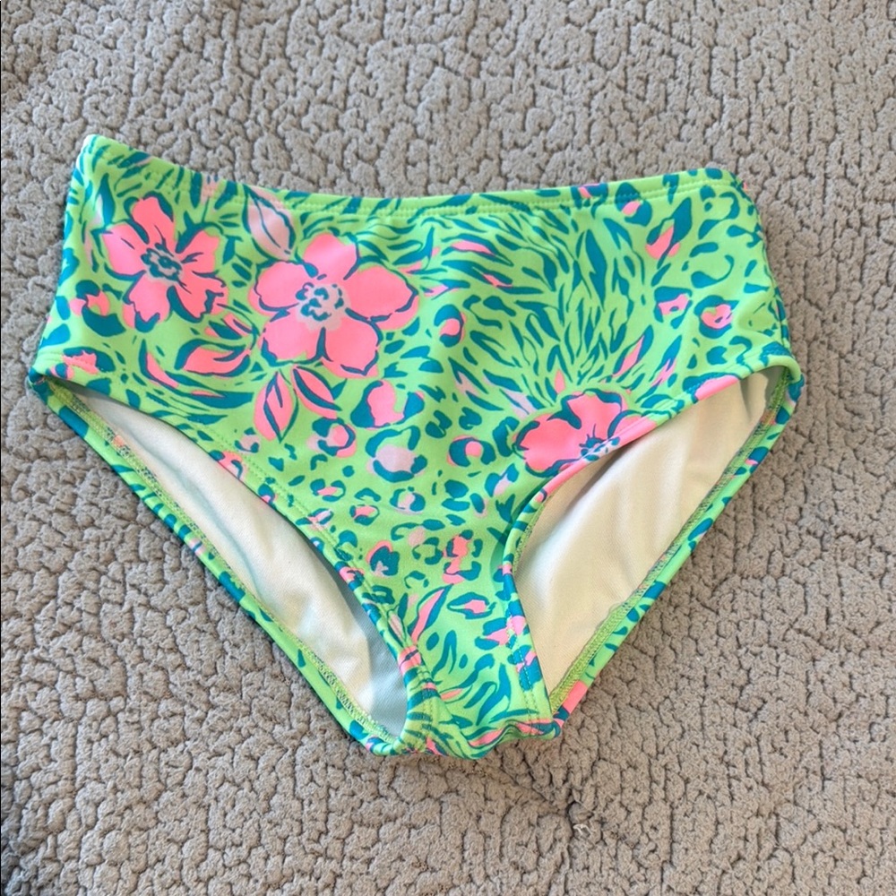 Art Class Green and Pink Bikini Swimwear - Picture 8 of 9